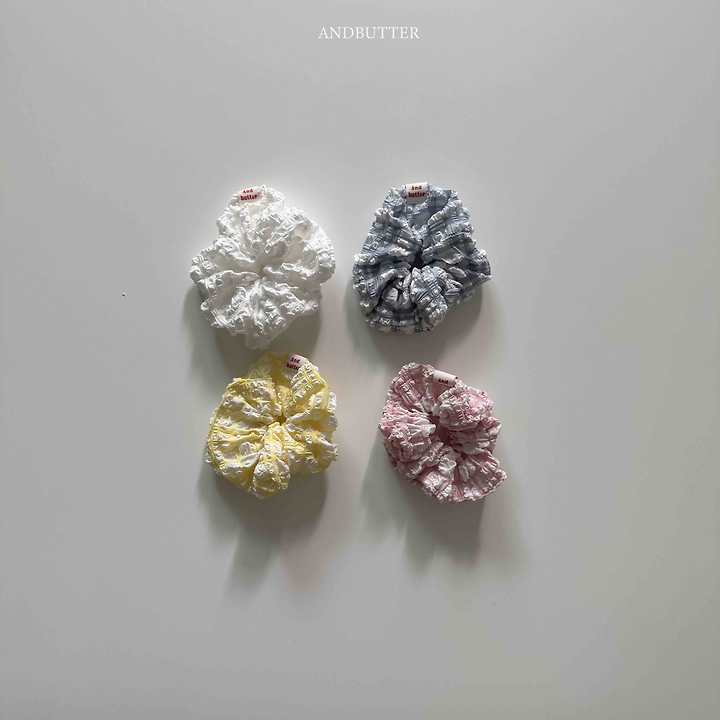 Andbutter - Korean Children Fashion - #kidzfashiontrend - Check Scrunchie