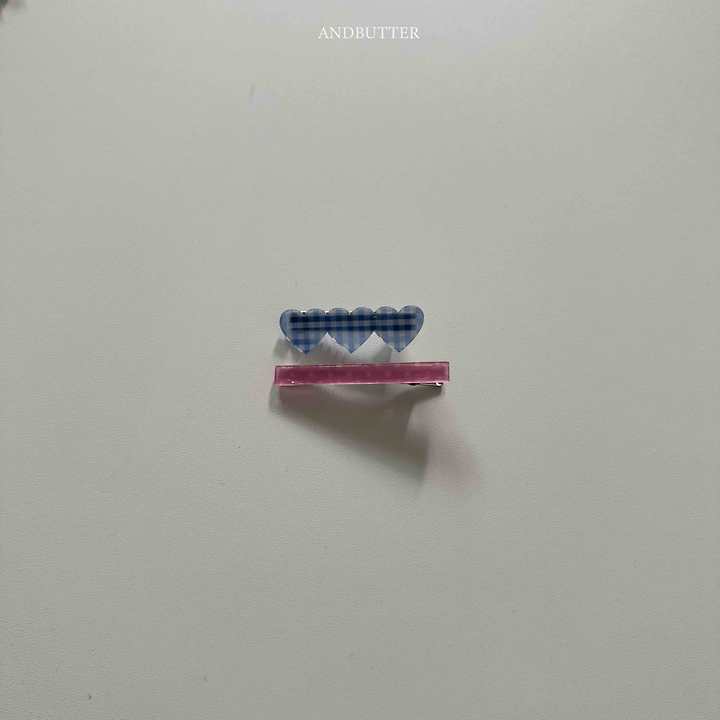Andbutter - Korean Children Fashion - #kidzfashiontrend - Check Acrylic Pin - 7