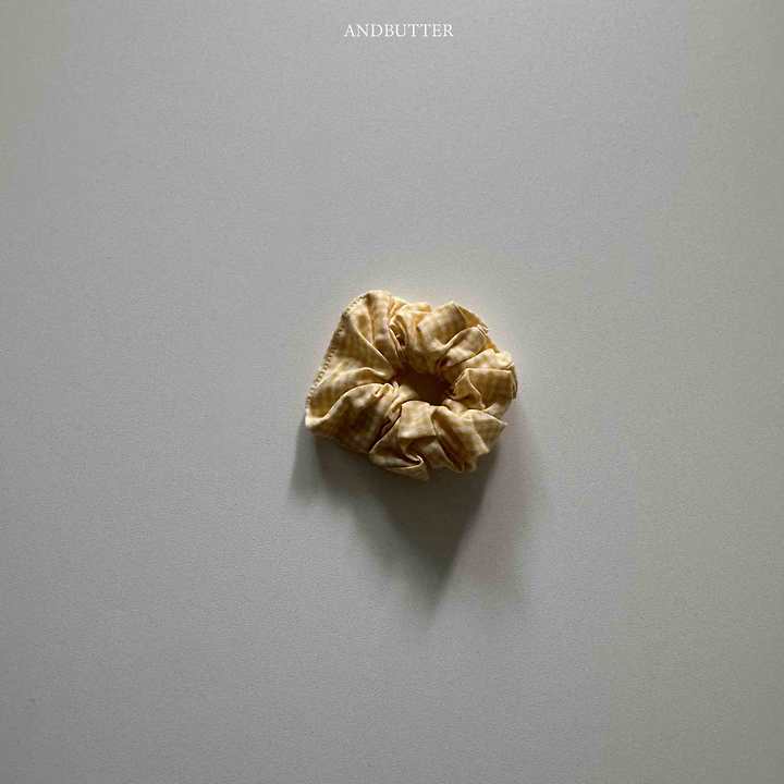 Andbutter - Korean Children Fashion - #kidzfashiontrend - Check Mini Scrunchie - 6