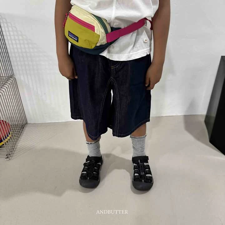 Andbutter - Korean Children Fashion - #kidzfashiontrend - Non-Fade Bermuda Pants - 12