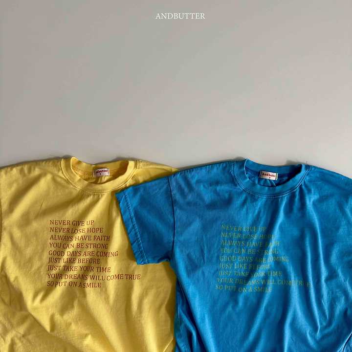 Andbutter - Korean Children Fashion - #Kfashion4kids - Good Day Tee - 4