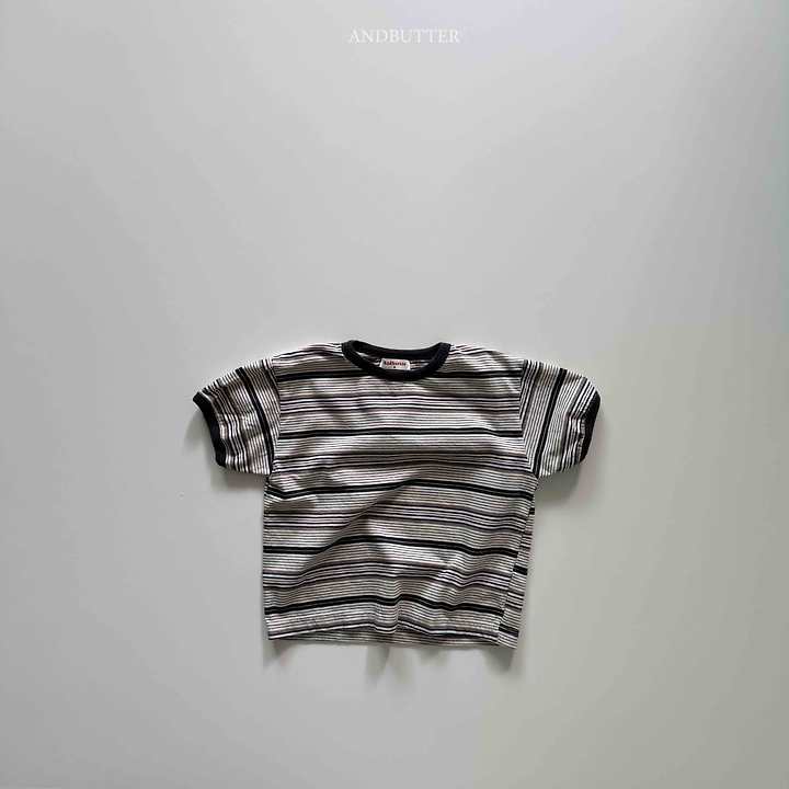 Andbutter - Korean Children Fashion - #littlefashionista - Play Color Tee - 7