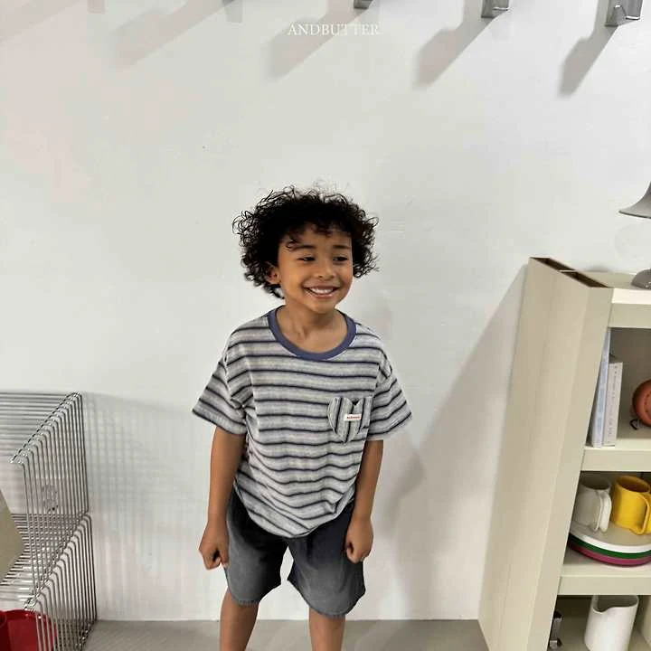 Andbutter - Korean Children Fashion - #littlefashionista - Cookie Heart Tee - 12