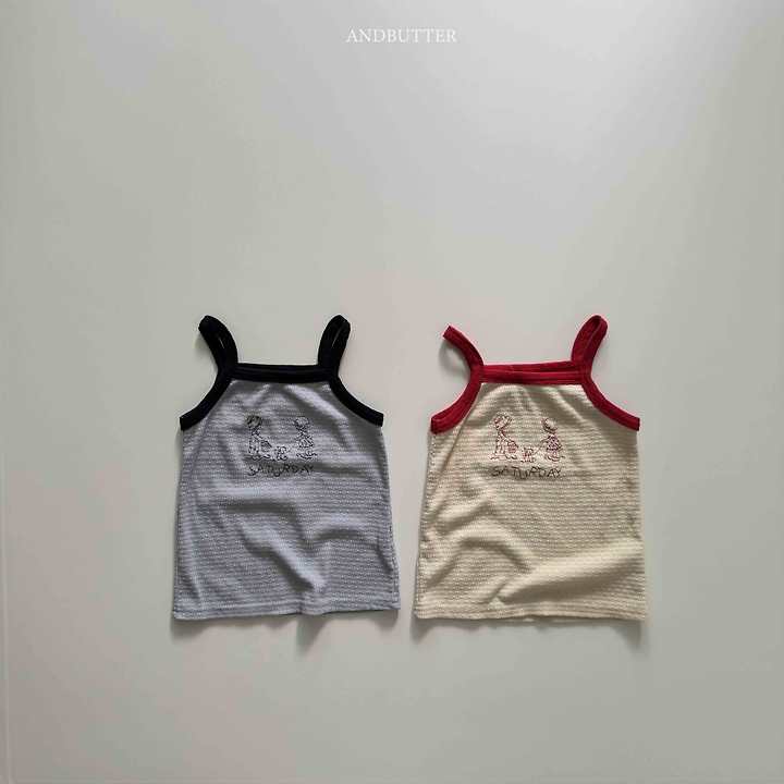 Andbutter - Korean Children Fashion - #littlefashionista - Saturday Sleeveless