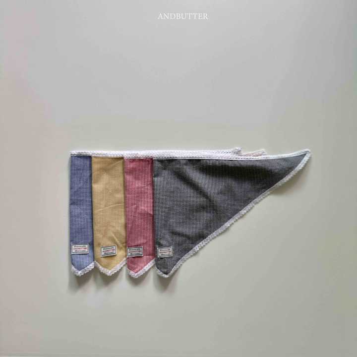 Andbutter - Korean Children Fashion - #Kfashion4kids - Heidi Check Kerchief - 4