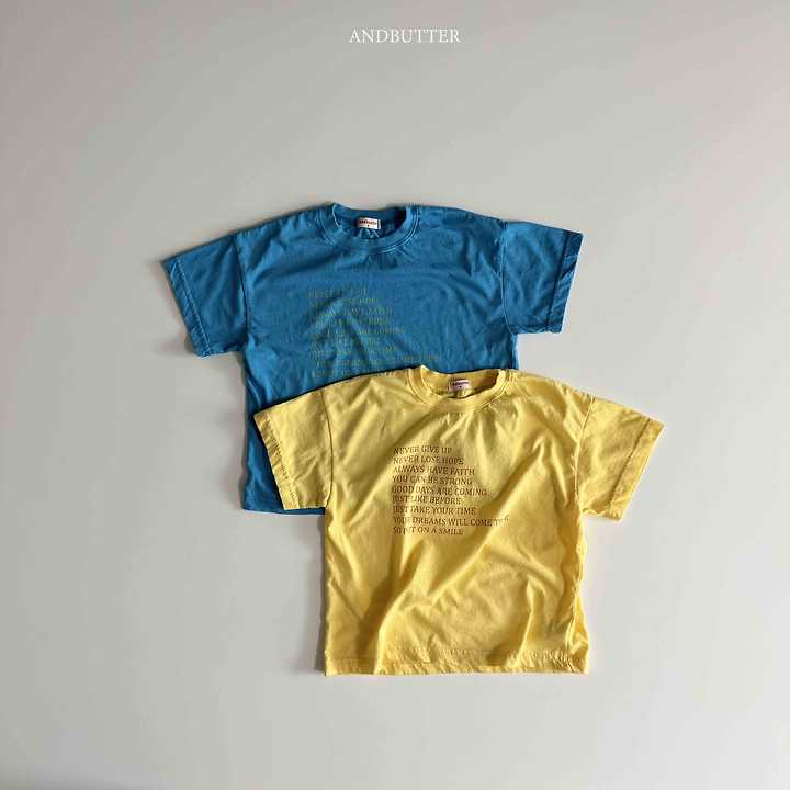 Andbutter - Korean Children Fashion - #magicofchildhood - Good Day Tee - 5
