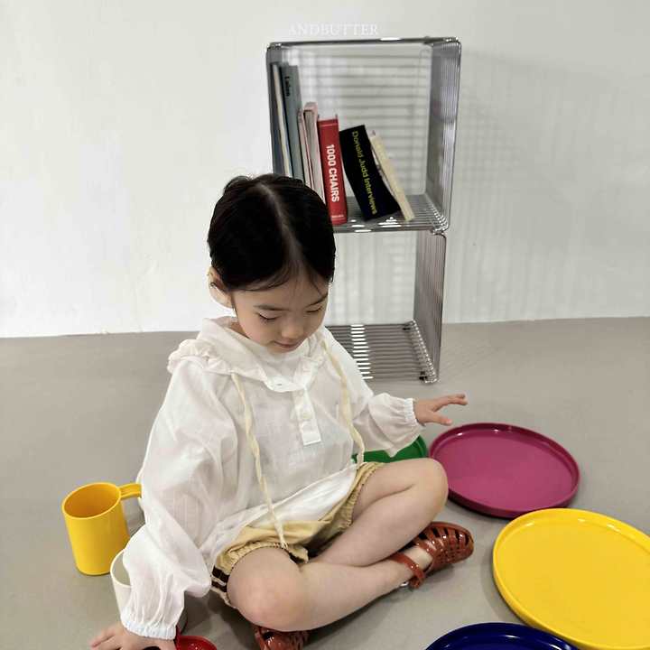Andbutter - Korean Children Fashion - #magicofchildhood - Seersucker Hood - 12