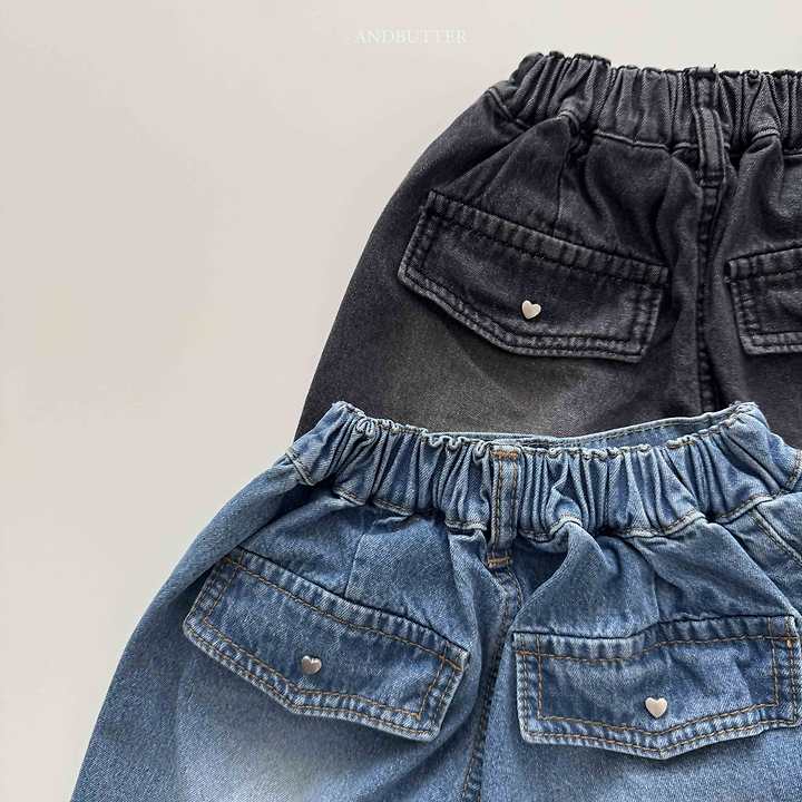 Andbutter - Korean Children Fashion - #magicofchildhood - Love Rivet Pants - 5