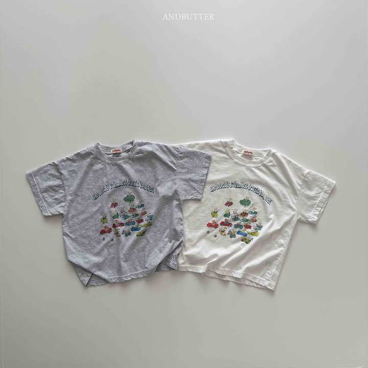 Andbutter - Korean Children Fashion - #littlefashionista - Drive Tee - 4