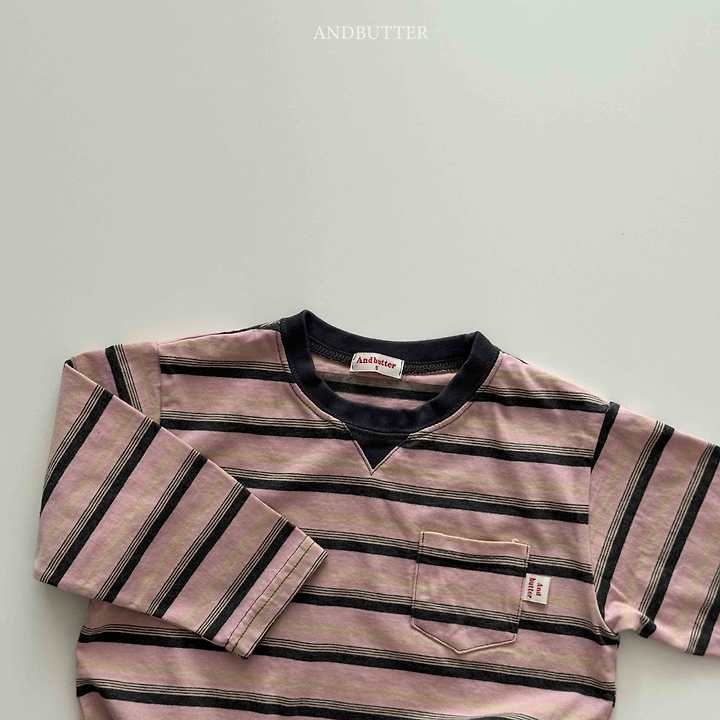 Andbutter - Korean Children Fashion - #magicofchildhood - Retro Pocket Tee - 7