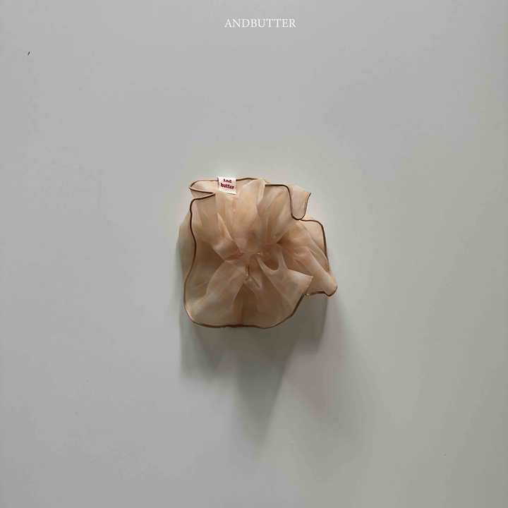Andbutter - Korean Children Fashion - #minifashionista - Sheer Check Scrunchie - 7