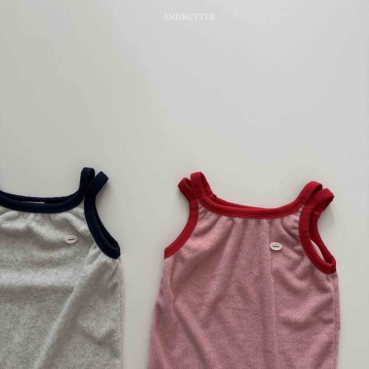 Andbutter - Korean Children Fashion - #magicofchildhood - Double Strap Sleeveless - 4