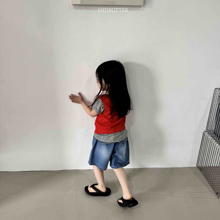 Andbutter - Korean Children Fashion - #minifashionista - Kitsch Daily Set Tee - 12