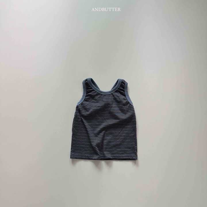 Andbutter - Korean Children Fashion - #minifashionista - Cross Sleeveless - 7