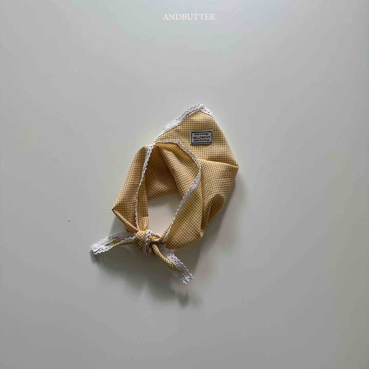 Andbutter - Korean Children Fashion - #minifashionista - Heidi Check Kerchief - 6