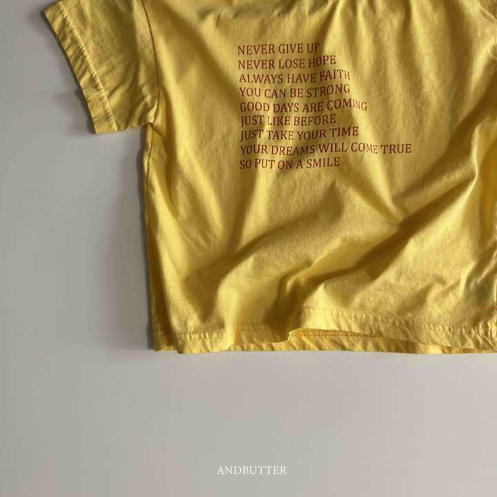Andbutter - Korean Children Fashion - #prettylittlegirls - Good Day Tee - 7