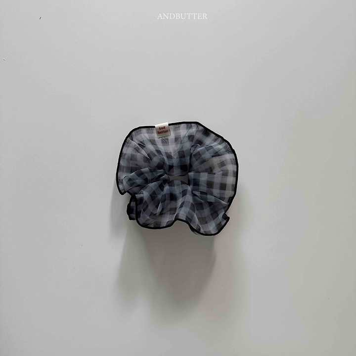Andbutter - Korean Children Fashion - #prettylittlegirls - Sheer Check Scrunchie - 8