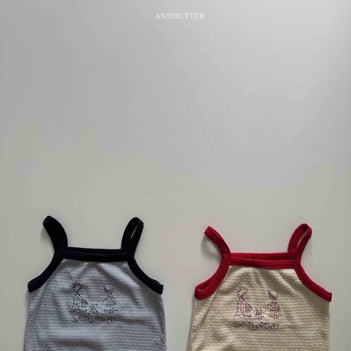 Andbutter - Korean Children Fashion - #minifashionista - Saturday Sleeveless - 4