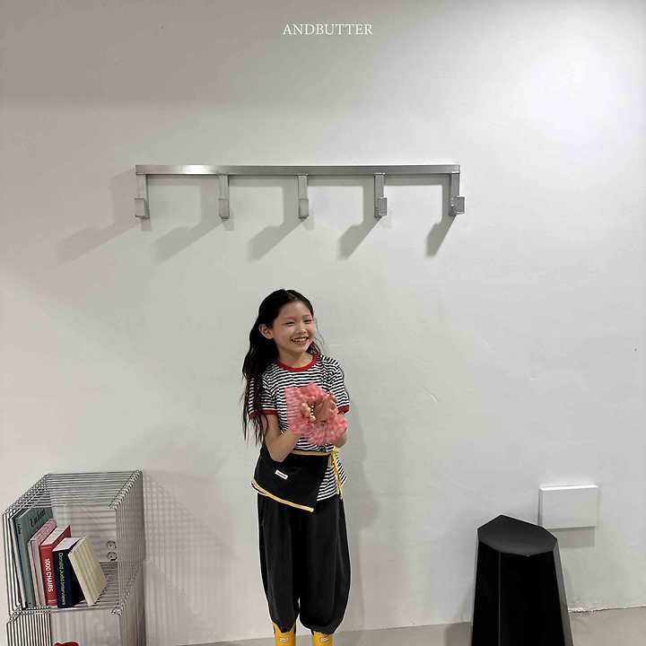 Andbutter - Korean Children Fashion - #stylishchildhood - Sheer Check Scrunchie - 11