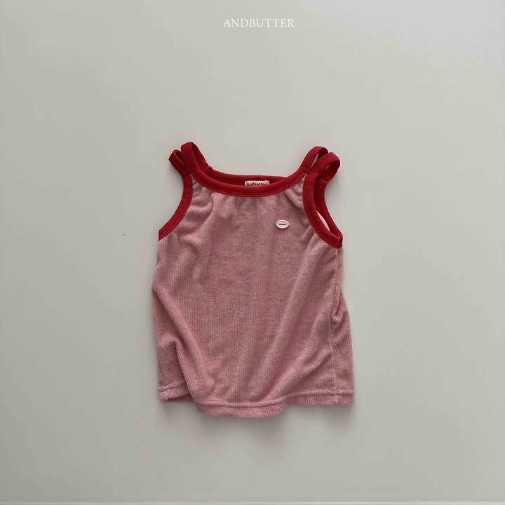 Andbutter - Korean Children Fashion - #todddlerfashion - Double Strap Sleeveless - 6
