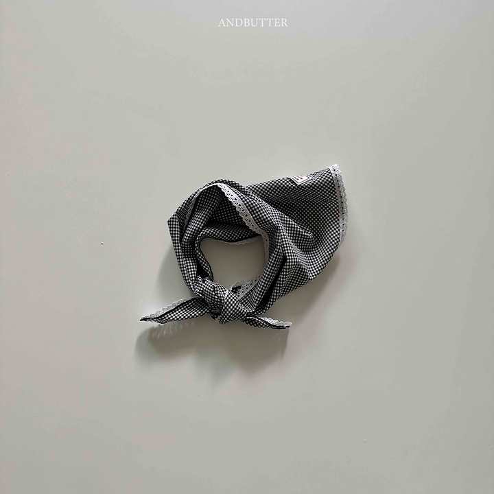 Andbutter - Korean Children Fashion - #todddlerfashion - Heidi Check Kerchief - 8