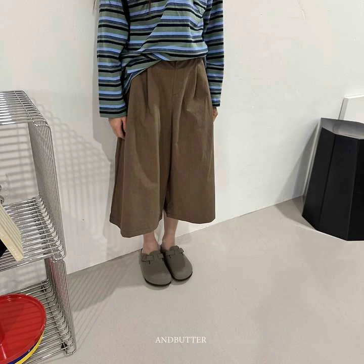 Andbutter - Korean Children Fashion - #toddlerclothing - Cotton Pants - 8