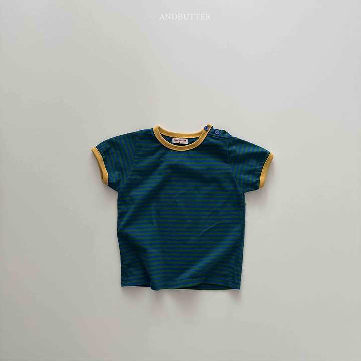Andbutter - Korean Children Fashion - #toddlerclothing - Daily Button Tee - 6