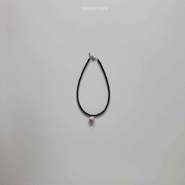 Andbutter - Korean Children Fashion - #toddlerclothing - Heart Necklace - 7