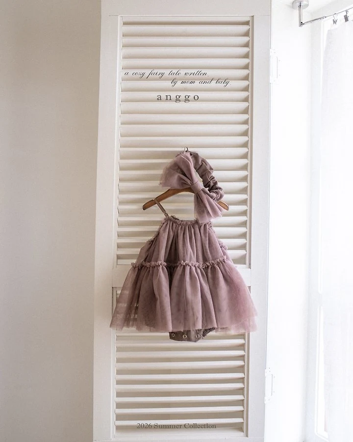 Anggo - Korean Baby Fashion - #babyboutiqueclothing - Earl Grey Headband - 3