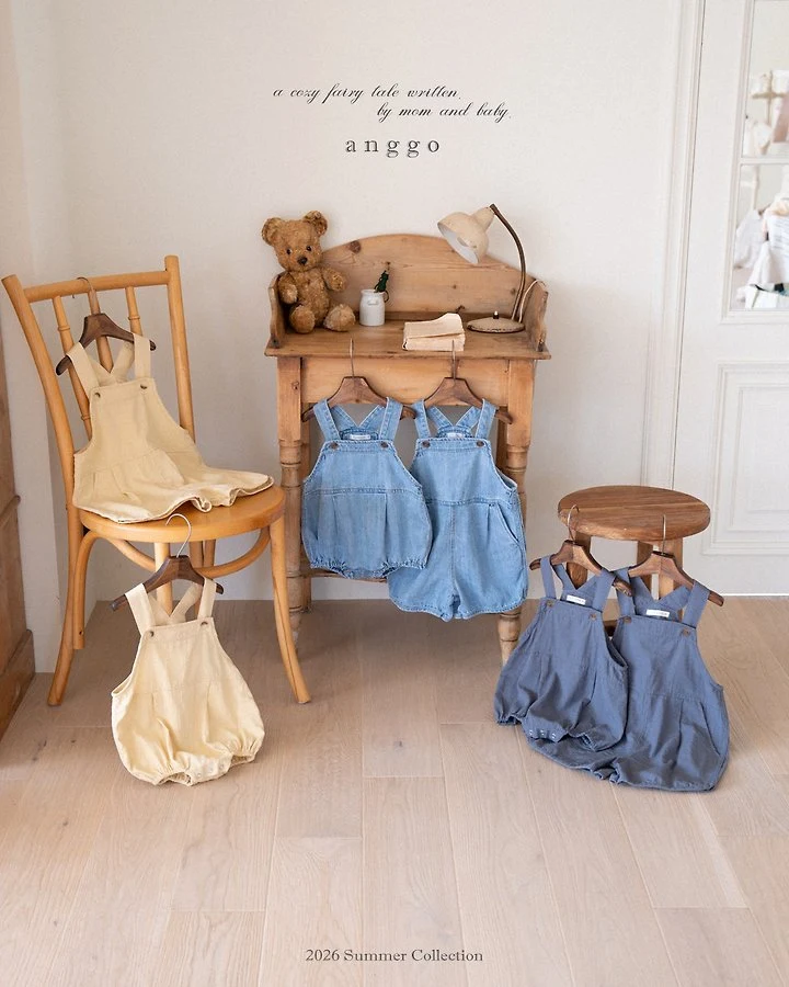 Anggo - Korean Baby Fashion - #babyfever - Muffin Overall Romper