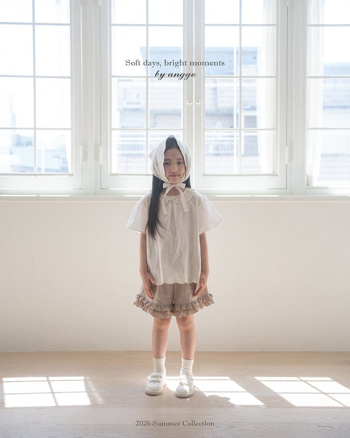 Anggo - Korean Baby Fashion - #babygirlfashion - Eyelet Bandana - 11
