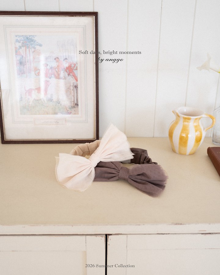 Anggo - Korean Baby Fashion - #babylifestyle - Earl Grey Headband - 8