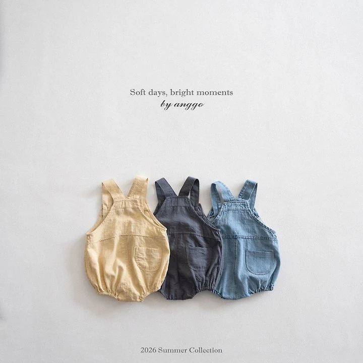 Anggo - Korean Baby Fashion - #onlinebabyboutique - Muffin Overall Romper - 9