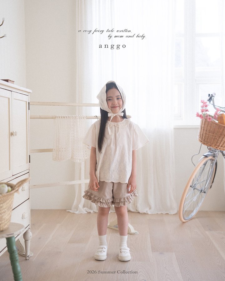 Anggo - Korean Baby Fashion - #onlinebabyboutique - Eyelet Bandana - 4