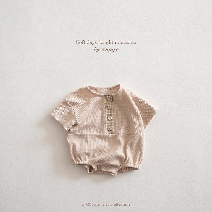 Anggo - Korean Baby Fashion - #onlinebabyshop - Cookie Romper - 6