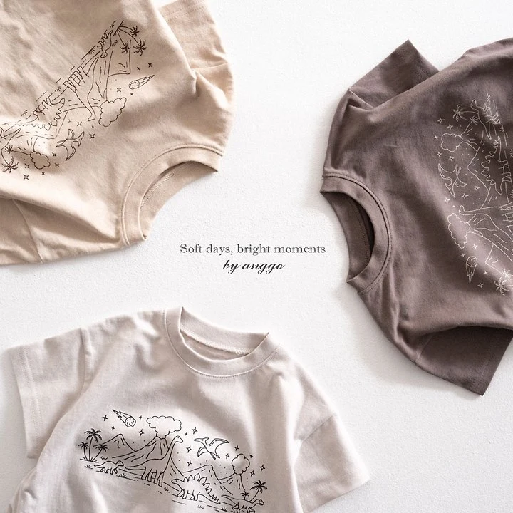 Anggo - Korean Baby Fashion - #smilingbaby - Jurassic Romper - 5