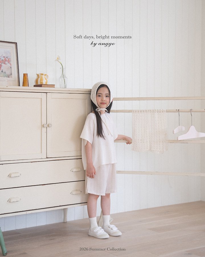 Anggo - Korean Children Fashion - #childofig - Waffle Tee - 6