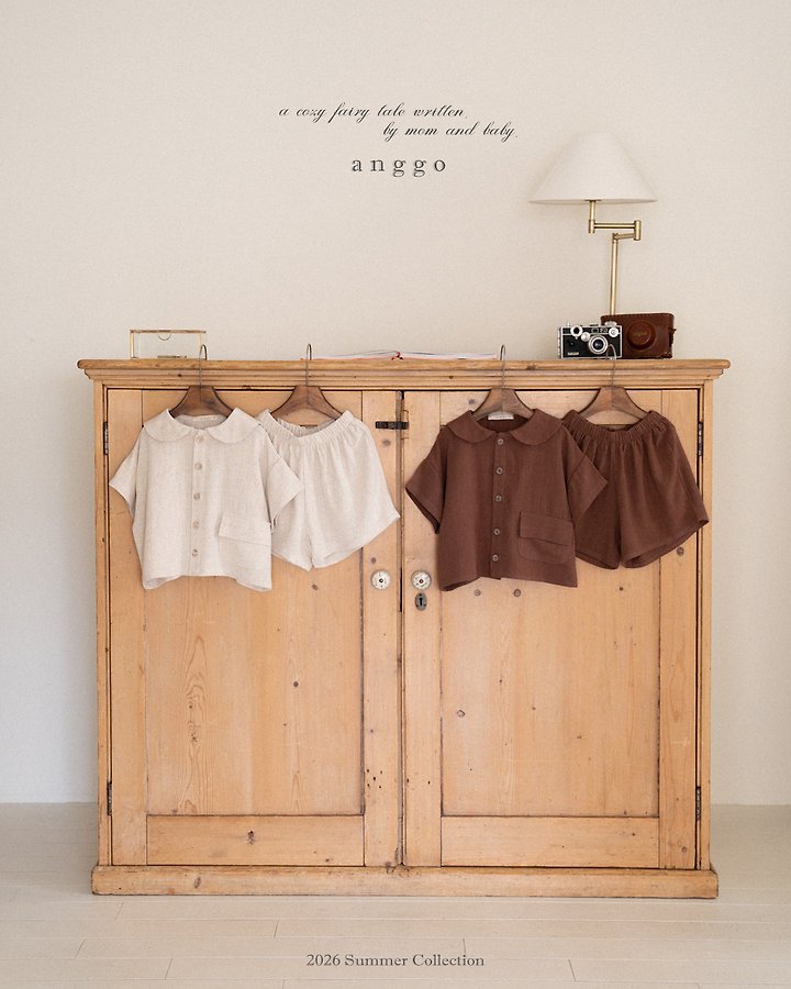 Anggo - Korean Children Fashion - #childofig - Vanilla Bean Set - 3