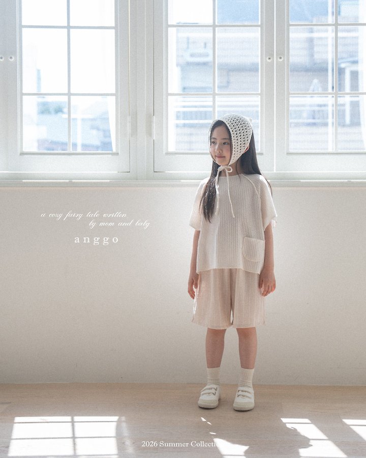 Anggo - Korean Children Fashion - #designkidswear - Waffle Tee - 8