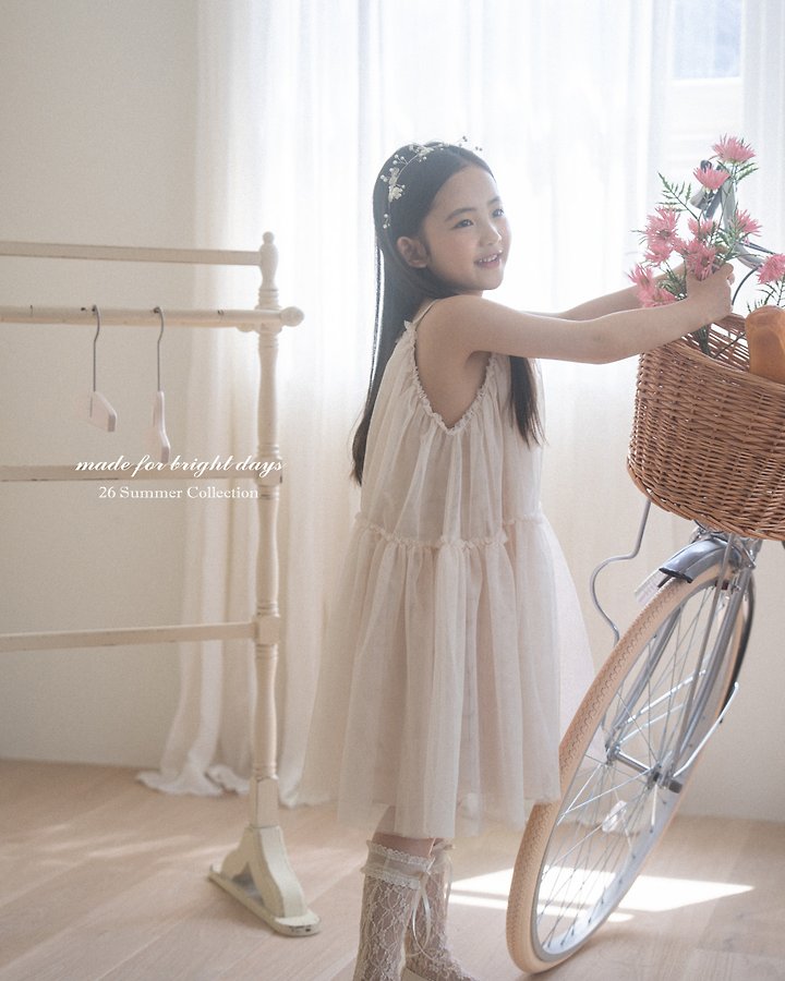Anggo - Korean Children Fashion - #designkidswear - Earl Grey One-piece - 7