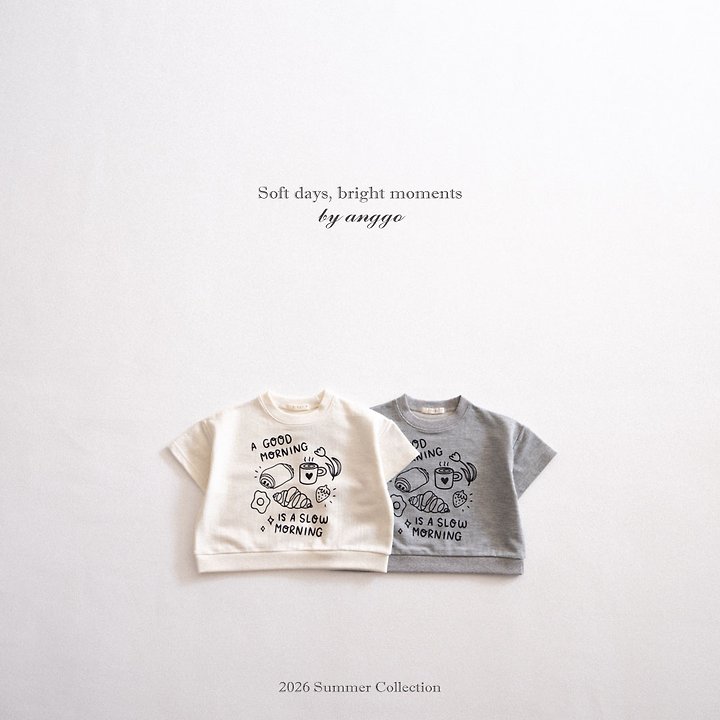 Anggo - Korean Children Fashion - #discoveringself - Morning Sweatshirt - 12
