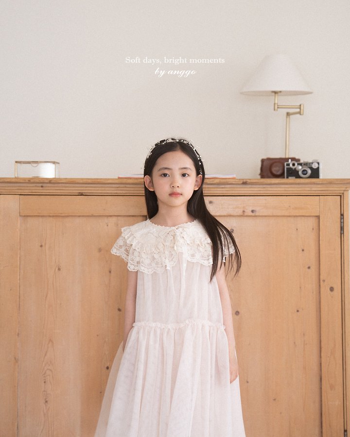 Anggo - Korean Children Fashion - #discoveringself - Earl Grey One-piece - 8