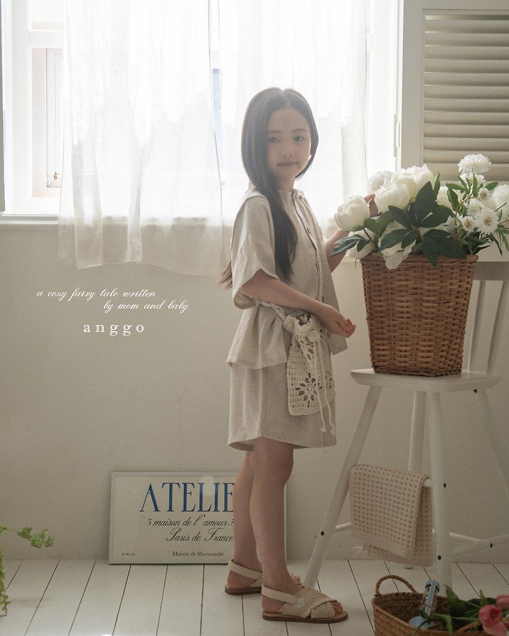 Anggo - Korean Children Fashion - #discoveringself - Vanilla Bean Set - 6