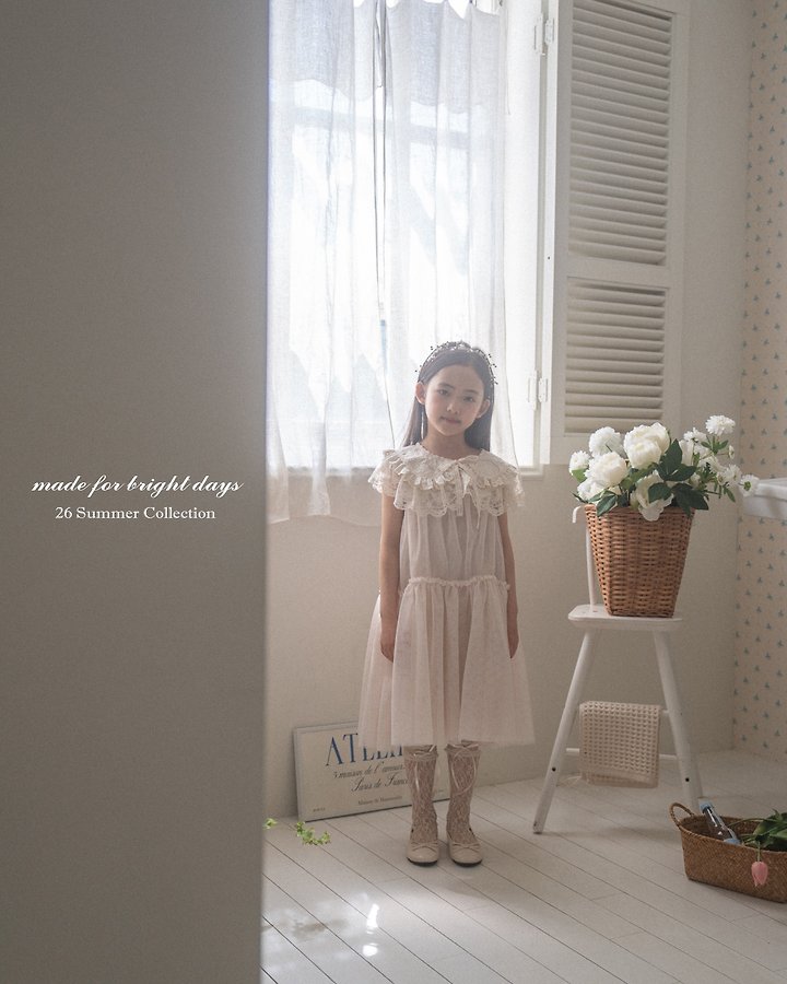 Anggo - Korean Children Fashion - #fashionkids - Earl Grey One-piece - 9
