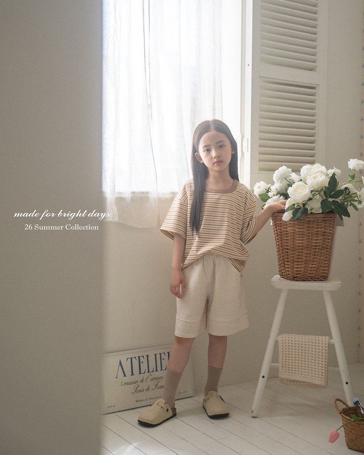 Anggo - Korean Children Fashion - #kidsshorts - Wafer Tee - 9