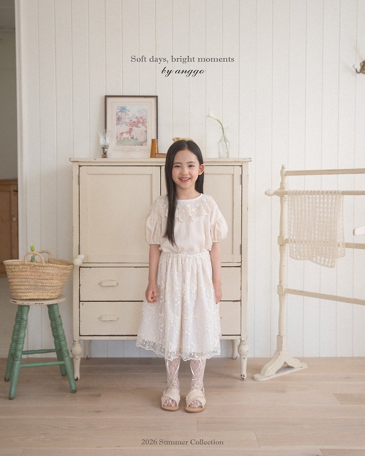 Anggo - Korean Children Fashion - #kidsshorts - Frappe Blouse - 5