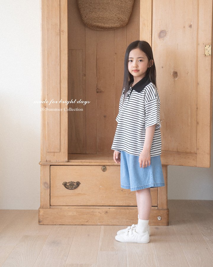 Anggo - Korean Children Fashion - #kidsstore - Pie Pants (Denim) - 11