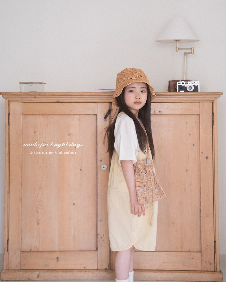 Anggo - Korean Children Fashion - #minifashionista - Muffin Overalls (Denim) - 11