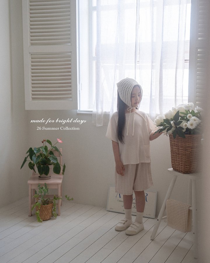 Anggo - Korean Children Fashion - #stylishchildhood - Waffle Tee - 5
