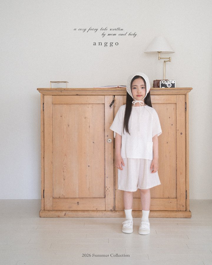 Anggo - Korean Children Fashion - #todddlerfashion - Waffle Tee - 4
